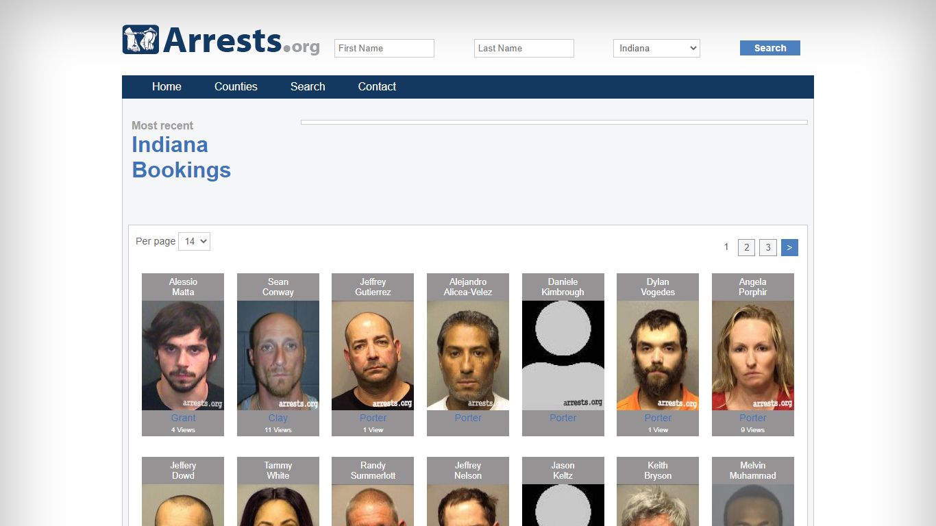 Indiana Arrests and Inmate Search
